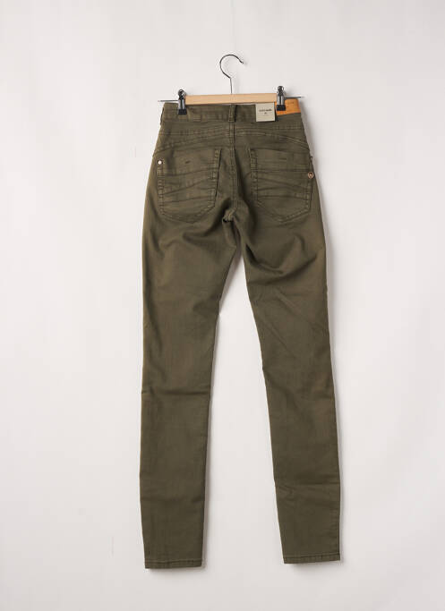 Pantalon slim verde CREAM femeie