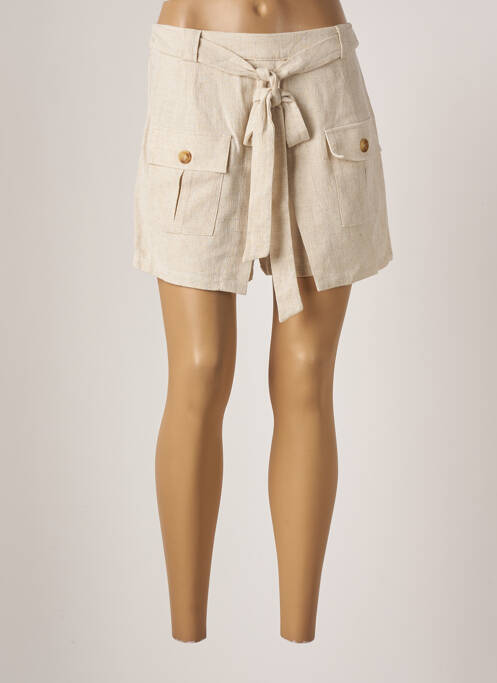 Șort bej THE KORNER femeie