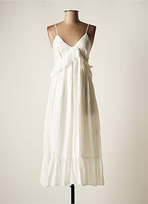 Rochie midi alb SEE U SOON femeie