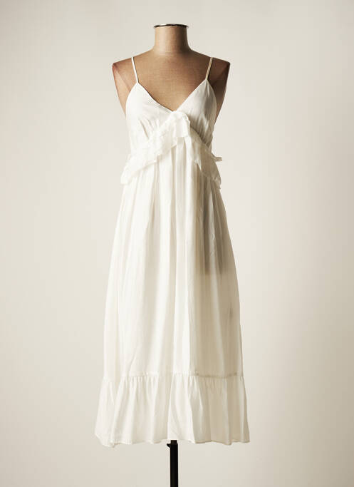 Rochie midi alb SEE U SOON femeie