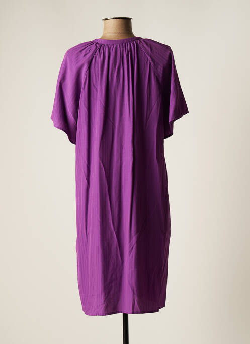 Rochie scurtă violet KAFFE femeie