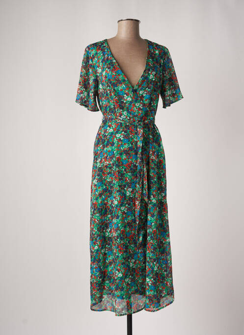 Rochie lungă verde ONLY femeie