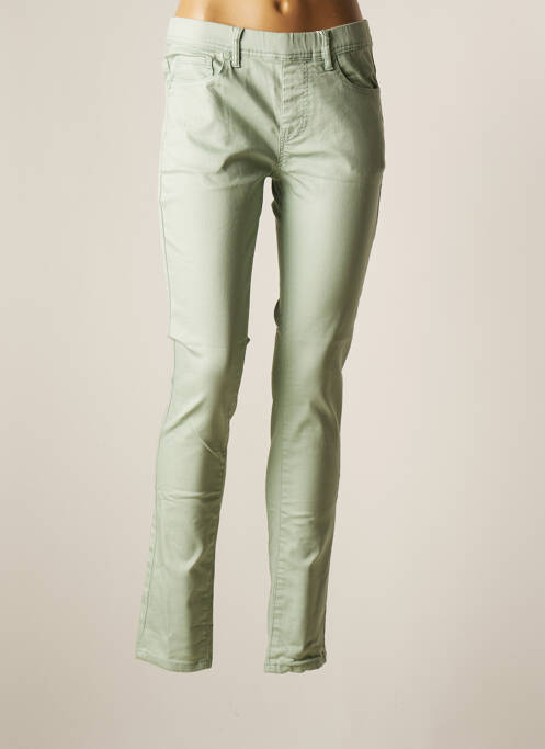 Pantalon slim verde GRIFFON femeie