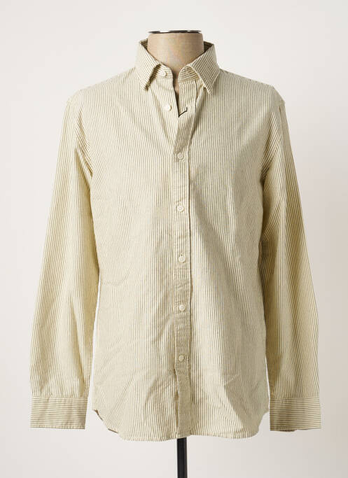 Cămașă cu mâneci lungi bej SELECTED bărbat