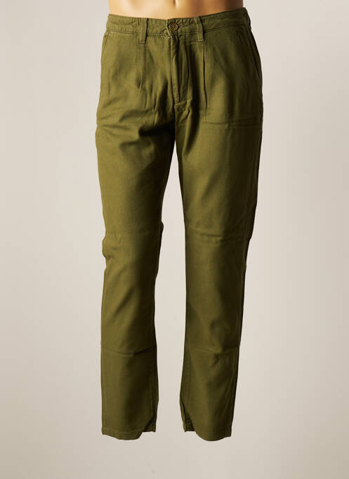 Pantalon chino verde SELECTED femeie