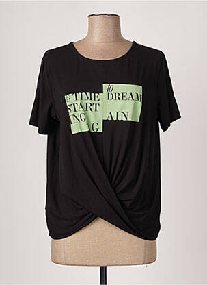 Tricou negru YEST femeie