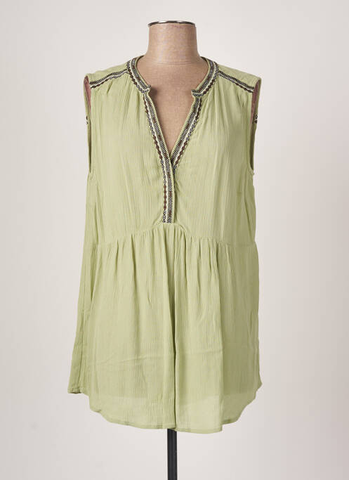 Top verde YEST femeie