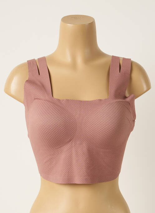 Sutien fără armatură top sutien modelat violet SLOGGI femme