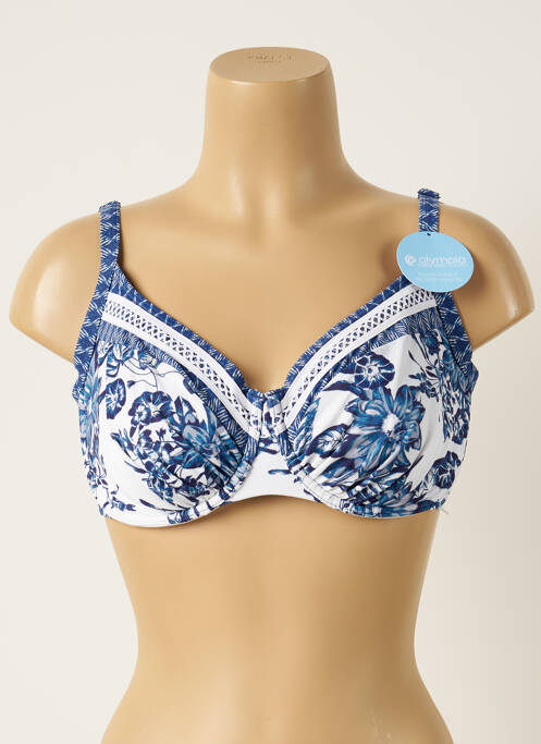 Sutien de costum de baie albastru OLYMPIA femeie