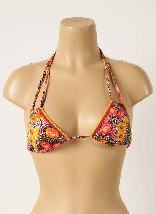 Sutien de costum de baie portocaliu ANTIGEL femeie