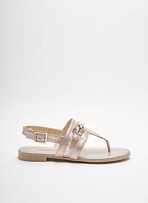 Șlapi bej NERO GIARDINI femeie