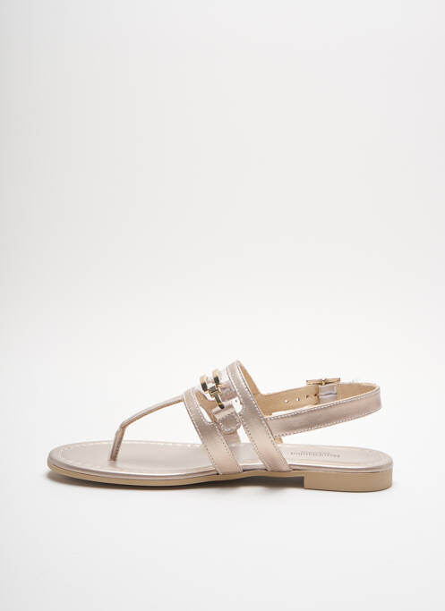 Șlapi bej NERO GIARDINI femeie