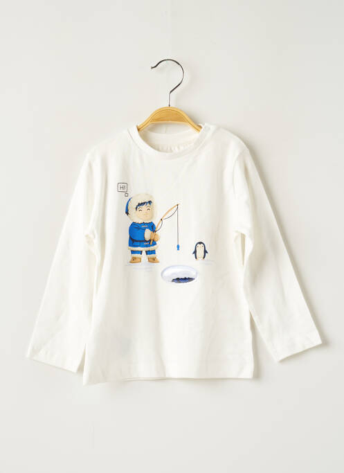 Tricou alb MAYORAL băiat