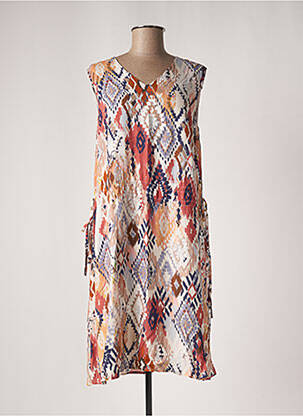 Rochie midi portocaliu DIANE LAURY femeie