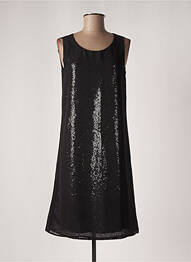 Rochie midi croială fluidă fără mâneci negru STREET ONE femeie