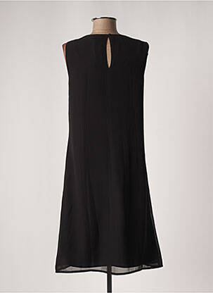 Rochie midi croială fluidă fără mâneci negru STREET ONE femeie
