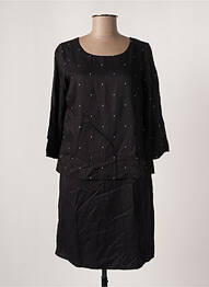 Rochie scurtă mâneci 3/4 mâneci 3/4 negru CECIL femme