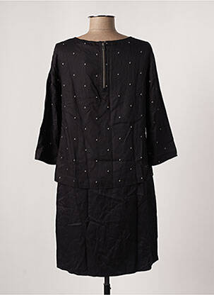 Rochie scurtă mâneci 3/4 mâneci 3/4 negru CECIL femeie