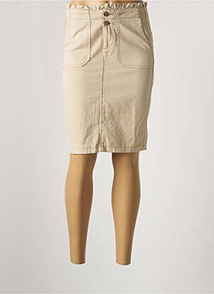 Fustă midi bej ESPRIT femeie