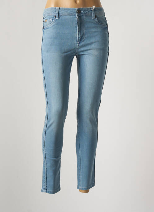 Blugi cu croială slim albastru DEELUXE femeie