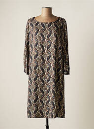 Rochie midi mâneci lungi mâneci lungi bej JENSEN femme