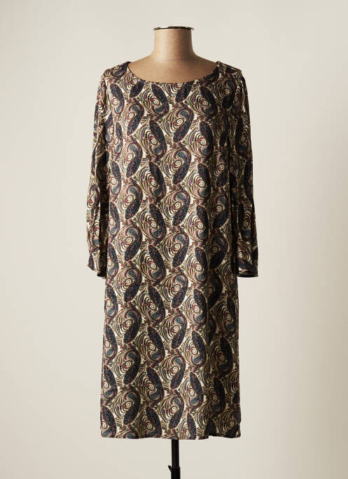 Rochie midi bej JENSEN femeie