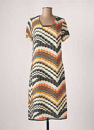 Rochie midi portocaliu MERI & ESCA femeie