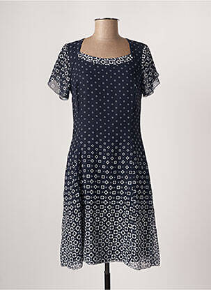 Rochie midi albastru FRANCE RIVOIRE femeie