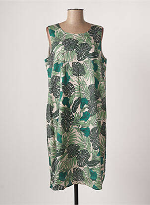 Rochie midi verde ORTO BOTANICO femeie