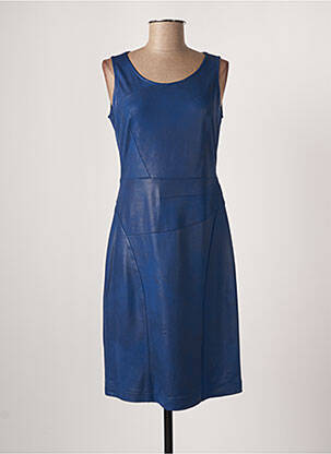 Rochie midi albastru EVA KAYAN femeie