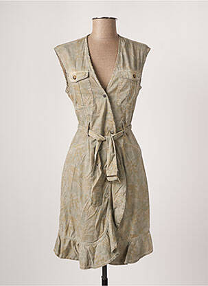 Rochie midi verde EVA KAYAN femeie