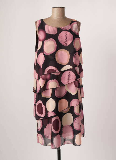 Rochie midi roz JAZZ femeie