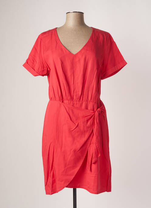 Rochie midi roșu C'EST BEAU LA VIE femeie