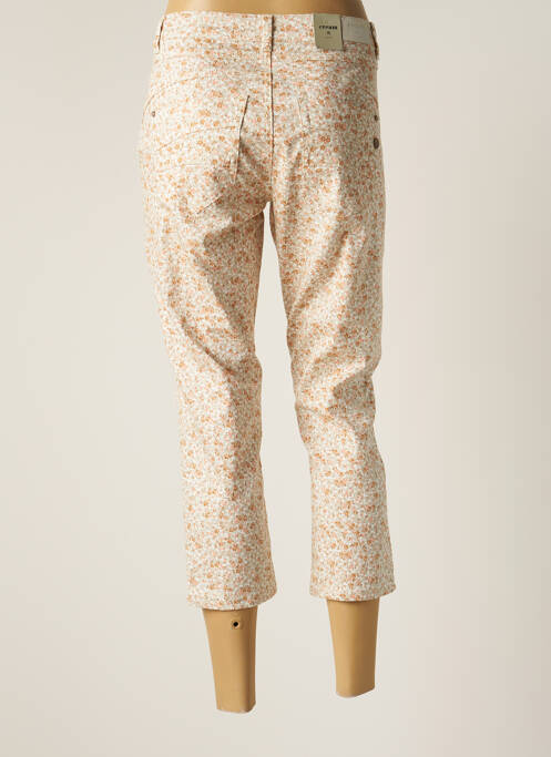 Pantalon trei sferturi bej CREAM femeie