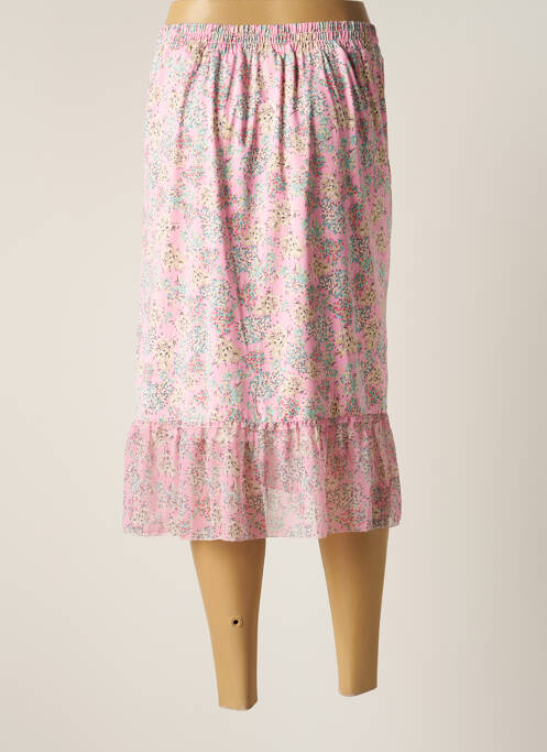 Fustă lungă roz K-DESIGN femeie