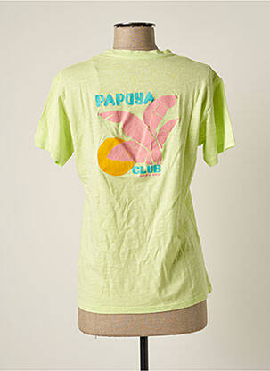 Polo elasticitate mâneci scurte verde BANANA MOON femeie