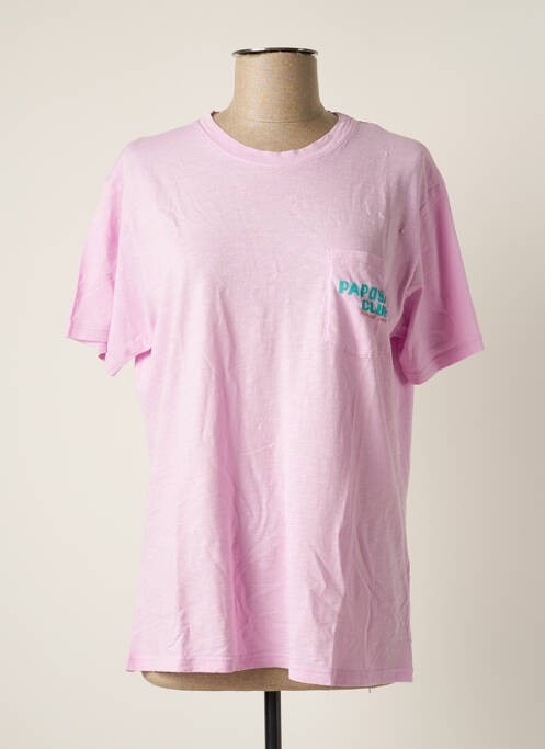 Tricou roz BANANA MOON femeie