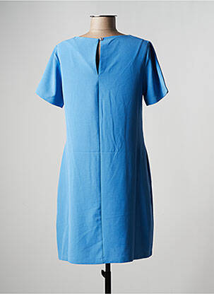 Rochie scurtă mâneci scurte mâneci scurte albastru MOLLY BRACKEN femeie