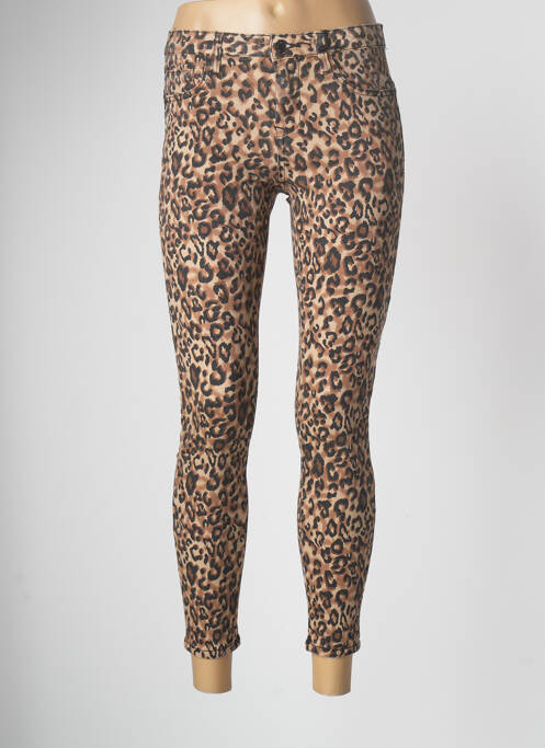 Pantalon 7/8 maro R.DISPLAY femeie