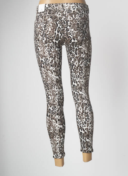 Pantalon 7/8 maro R.DISPLAY femeie