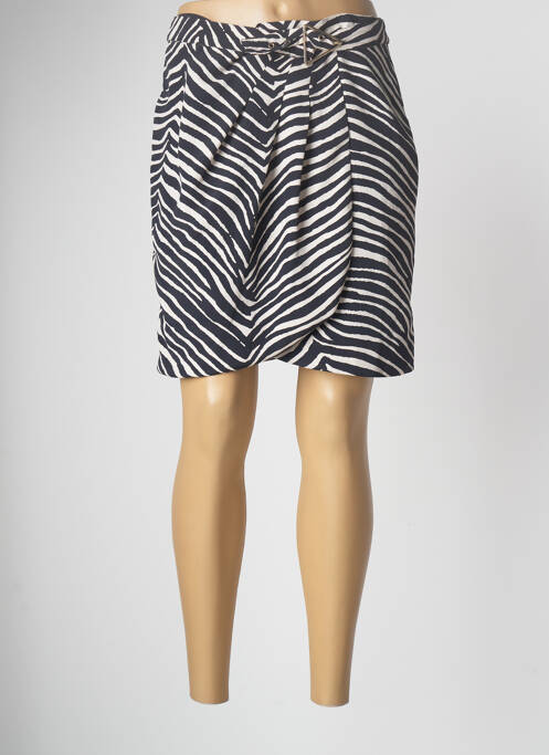 Fustă scurtă negru MORGAN femeie