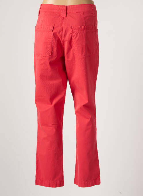 Pantalon drept roșu KANOPE femeie