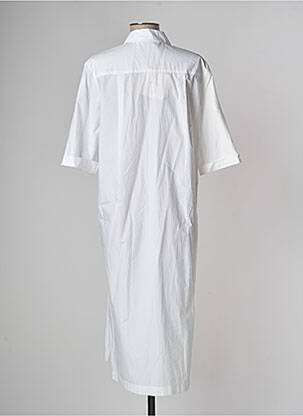 Rochie midi mâneci 3/4 mâneci 3/4 alb PHISIQUE DU ROLE femeie