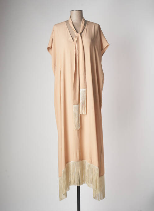 Rochie lungă bej OTTOD'AME femeie