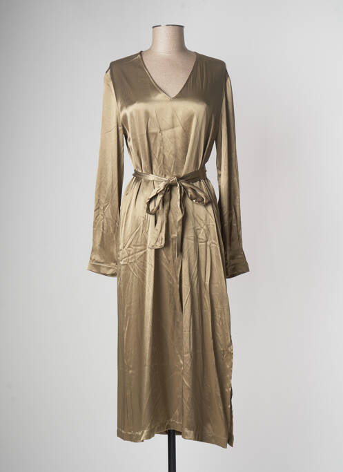 Rochie midi maro FLOOR femeie