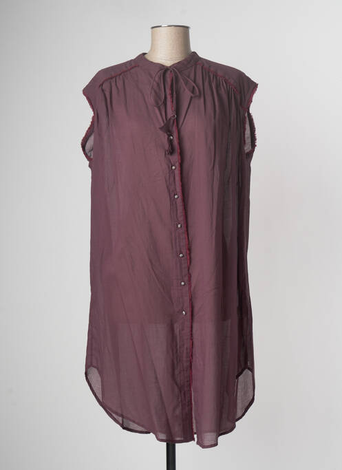 Tunică mâneci scurte roșu OTTOD'AME femeie