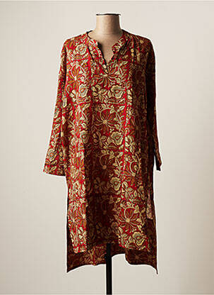 Tunică mâneci lungi roșu FAVELA MARKET femeie