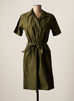 Rochie scurtă mâneci scurte mâneci scurte verde MKT STUDIO femeie