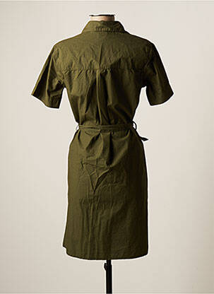 Rochie scurtă mâneci scurte mâneci scurte verde MKT STUDIO femeie