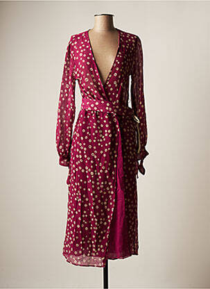 Rochie midi violet DIEGA femeie